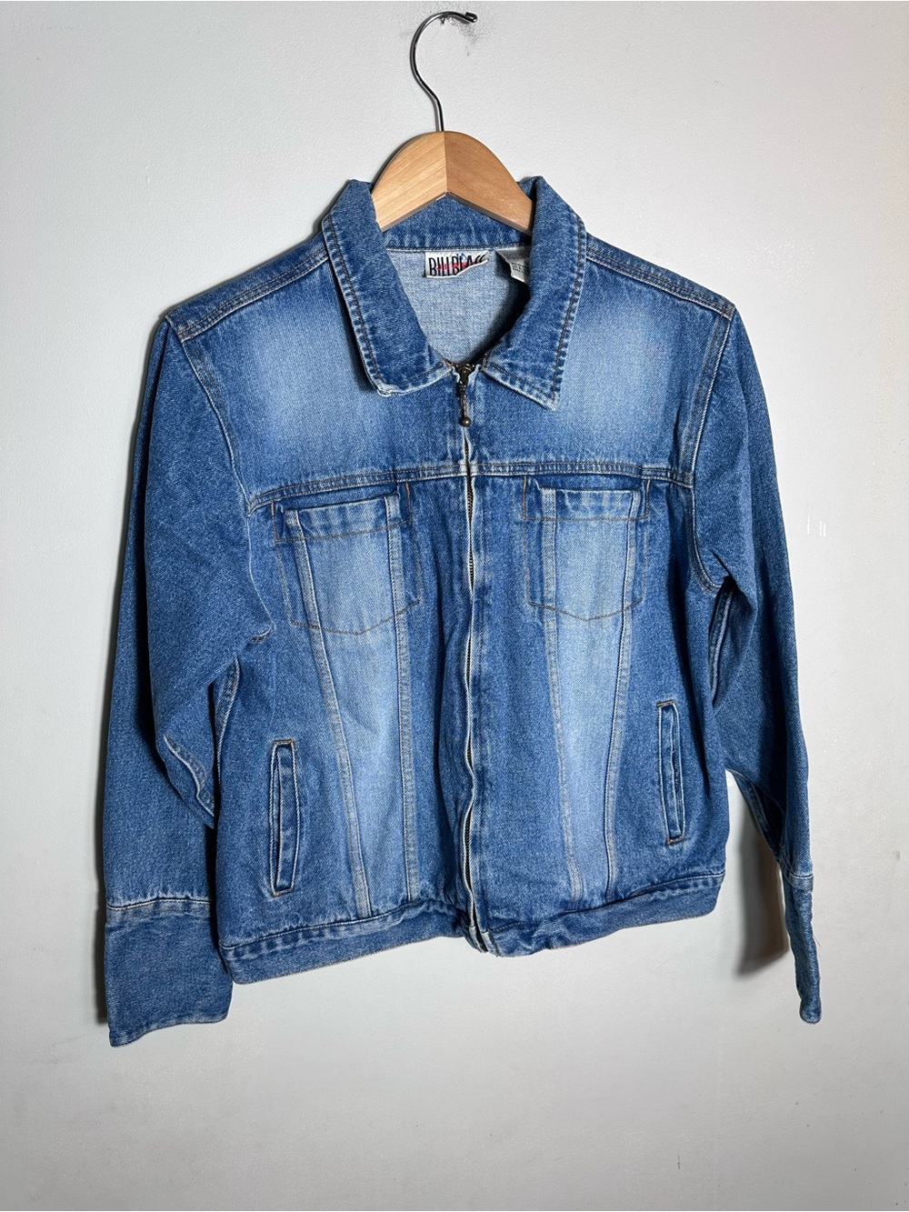 Vintage bill blass Blue Denim Jean Jacket